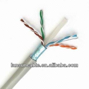 Haute qualité cat6 stp 305 mètres de type intérieur / extérieur petite perte avec performance maximale